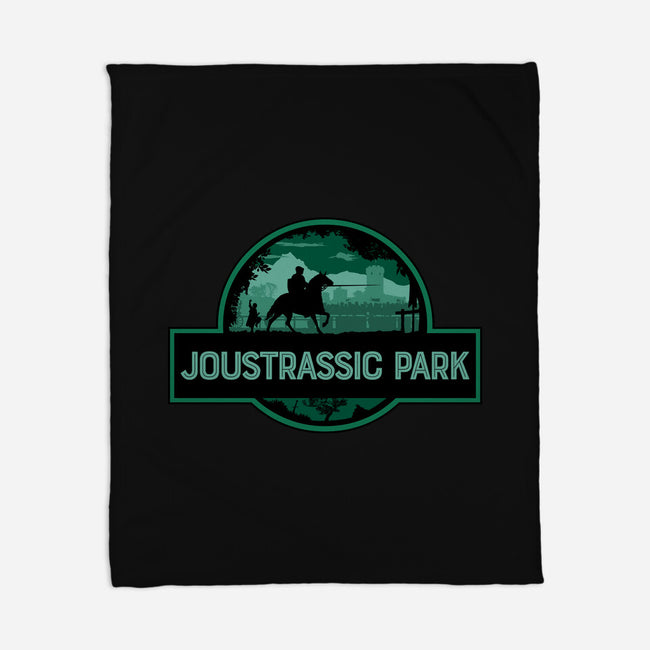 Joustrassic Park-None-Fleece-Blanket-rocketman_art