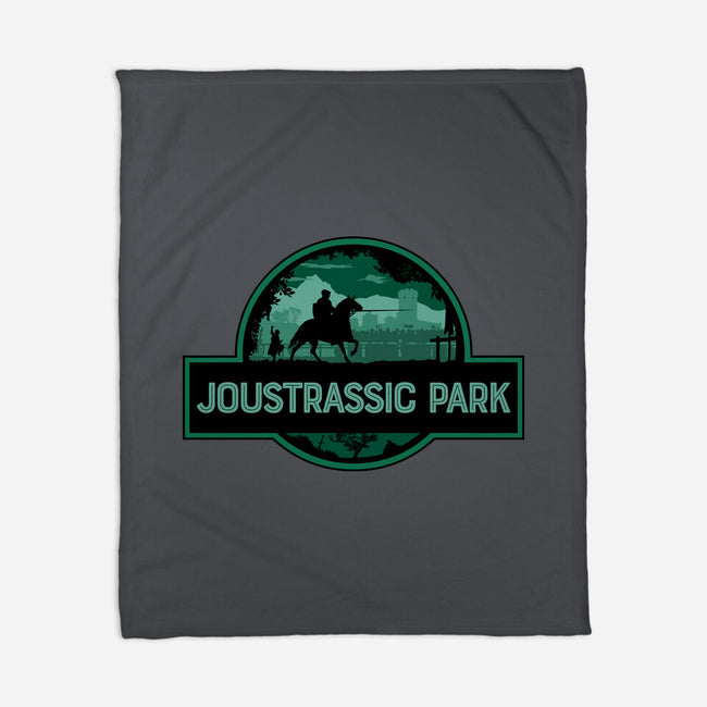 Joustrassic Park-None-Fleece-Blanket-rocketman_art