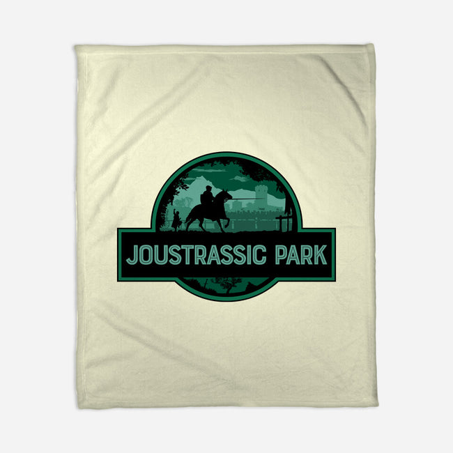 Joustrassic Park-None-Fleece-Blanket-rocketman_art
