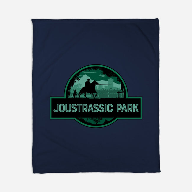 Joustrassic Park-None-Fleece-Blanket-rocketman_art