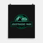 Joustrassic Park-None-Matte-Poster-rocketman_art