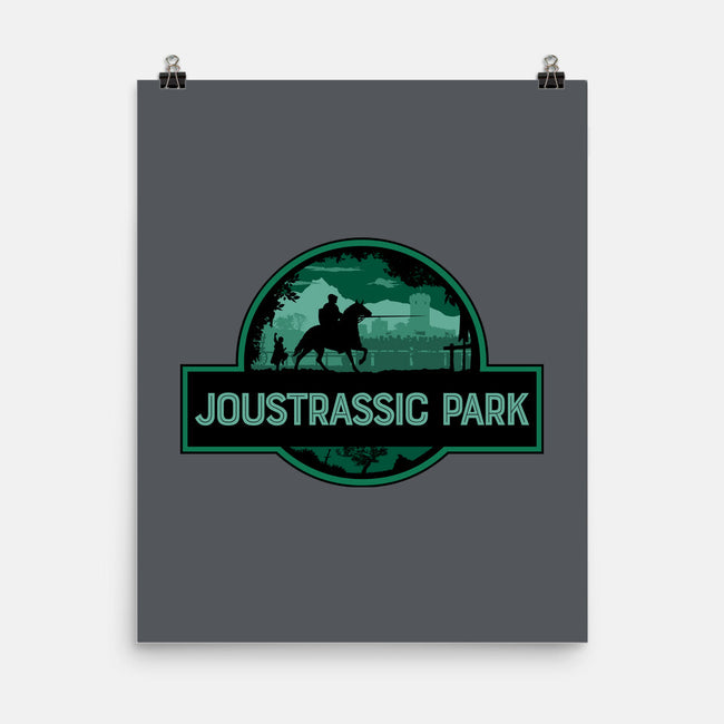 Joustrassic Park-None-Matte-Poster-rocketman_art