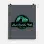 Joustrassic Park-None-Matte-Poster-rocketman_art