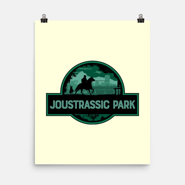 Joustrassic Park-None-Matte-Poster-rocketman_art