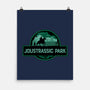 Joustrassic Park-None-Matte-Poster-rocketman_art