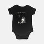 Skeleton Reading-Baby-Basic-Onesie-Mattania