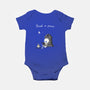 Skeleton Reading-Baby-Basic-Onesie-Mattania