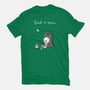 Skeleton Reading-Womens-Basic-Tee-Mattania