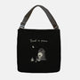 Skeleton Reading-None-Adjustable Tote-Bag-Mattania