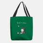 Skeleton Reading-None-Basic Tote-Bag-Mattania