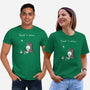 Skeleton Reading-Unisex-Basic-Tee-Mattania
