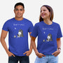 Skeleton Reading-Unisex-Basic-Tee-Mattania