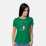 Skeleton Reading-Womens-Basic-Tee-Mattania
