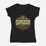 Dungeon Survivors-Womens-V-Neck-Tee-StudioM6