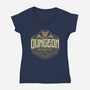 Dungeon Survivors-Womens-V-Neck-Tee-StudioM6