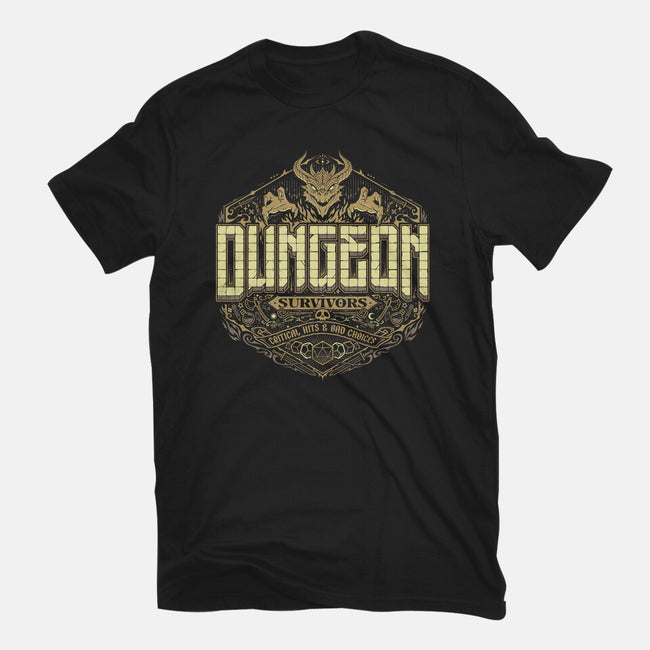 Dungeon Survivors-Mens-Basic-Tee-StudioM6