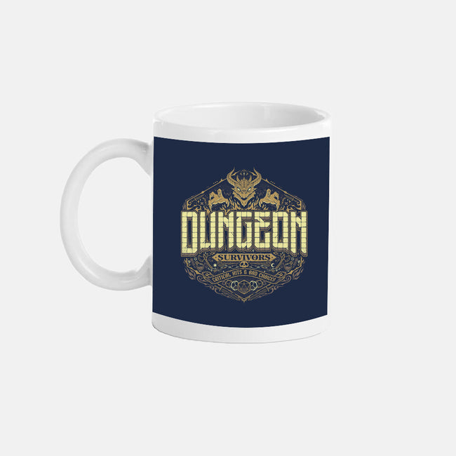 Dungeon Survivors-None-Mug-Drinkware-StudioM6