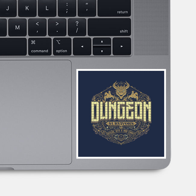 Dungeon Survivors-None-Glossy-Sticker-StudioM6