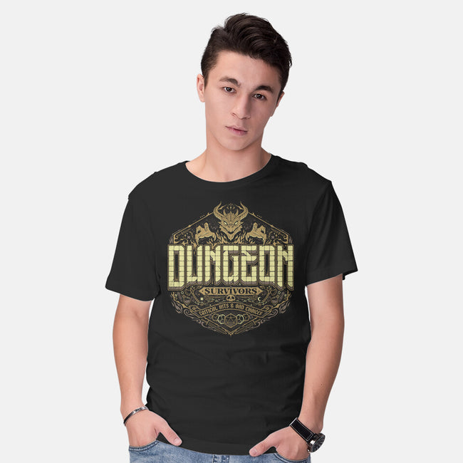 Dungeon Survivors-Mens-Basic-Tee-StudioM6