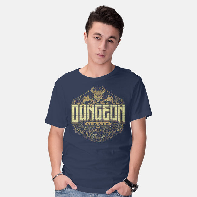 Dungeon Survivors-Mens-Basic-Tee-StudioM6