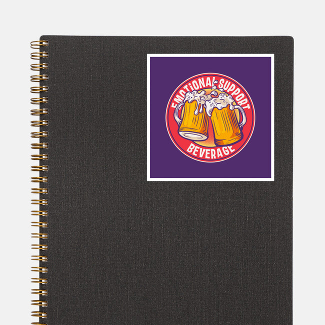 Emotional Support Beverage-None-Glossy-Sticker-turborat14