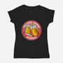 Emotional Support Beverage-Womens-V-Neck-Tee-turborat14
