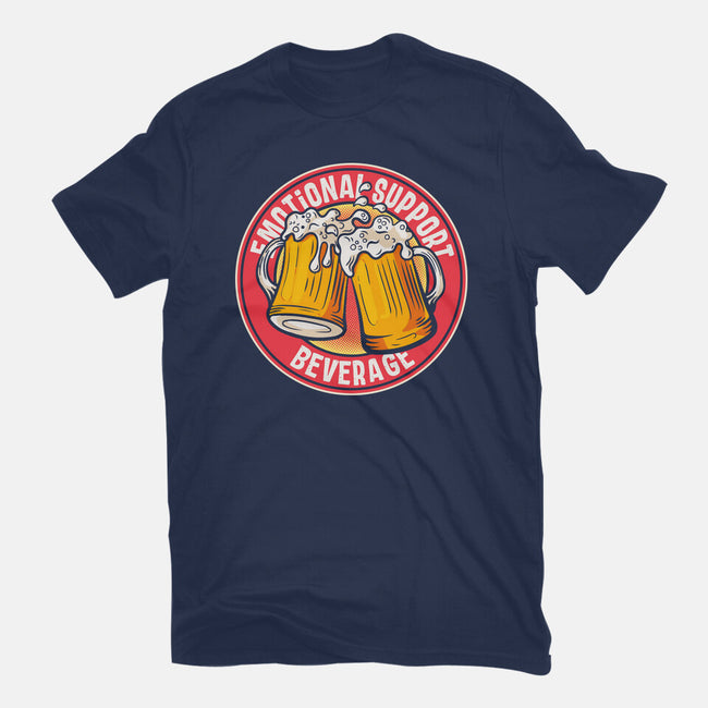 Emotional Support Beverage-Mens-Basic-Tee-turborat14