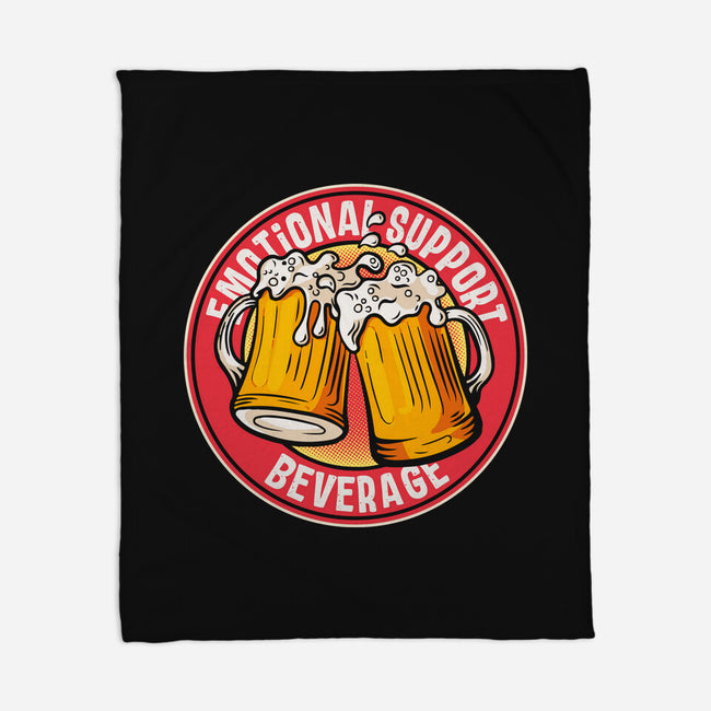 Emotional Support Beverage-None-Fleece-Blanket-turborat14