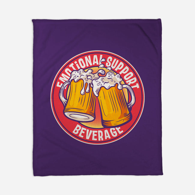Emotional Support Beverage-None-Fleece-Blanket-turborat14