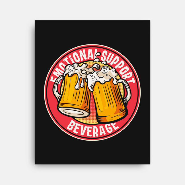 Emotional Support Beverage-None-Stretched-Canvas-turborat14