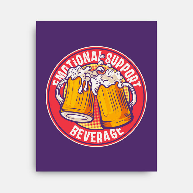 Emotional Support Beverage-None-Stretched-Canvas-turborat14