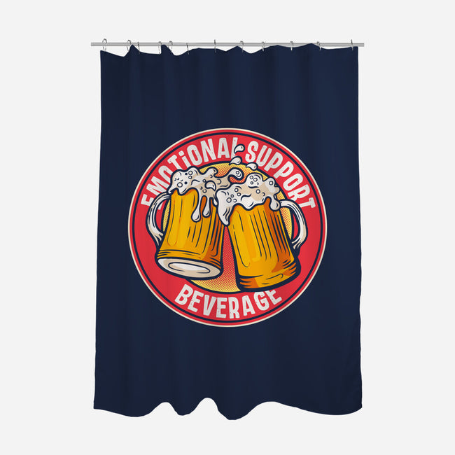 Emotional Support Beverage-None-Polyester-Shower Curtain-turborat14