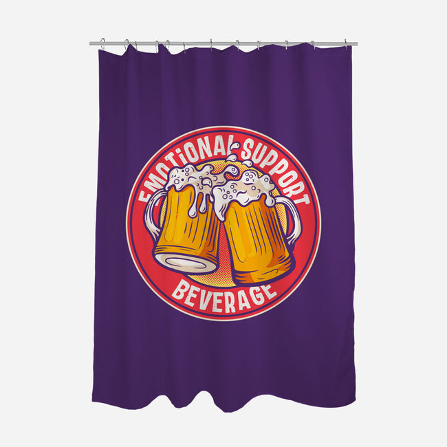 Emotional Support Beverage-None-Polyester-Shower Curtain-turborat14