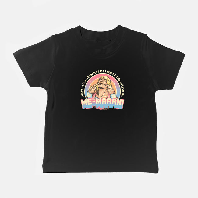 Awesomest Master Of The Universe-Baby-Basic-Tee-glitchygorilla