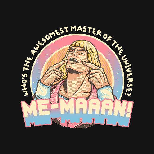 Awesomest Master Of The Universe-None-Drawstring-Bag-glitchygorilla