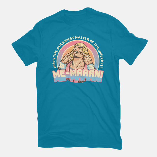 Awesomest Master Of The Universe-Mens-Basic-Tee-glitchygorilla