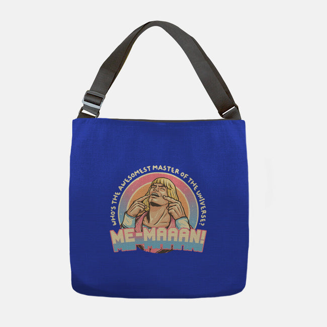Awesomest Master Of The Universe-None-Adjustable Tote-Bag-glitchygorilla