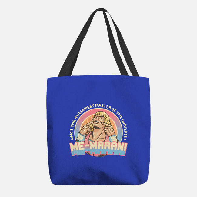 Awesomest Master Of The Universe-None-Basic Tote-Bag-glitchygorilla