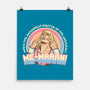 Awesomest Master Of The Universe-None-Matte-Poster-glitchygorilla