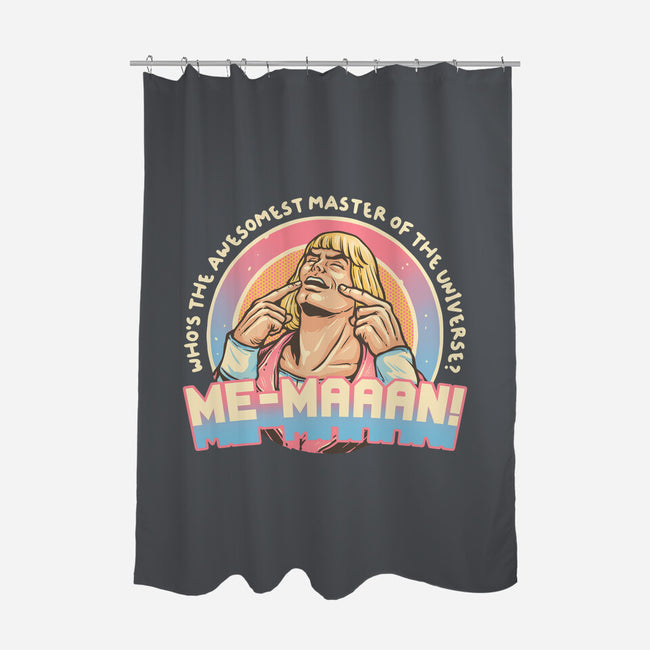 Awesomest Master Of The Universe-None-Polyester-Shower Curtain-glitchygorilla