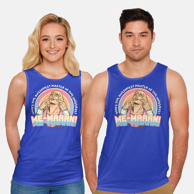Awesomest Master Of The Universe-Unisex-Basic-Tank-glitchygorilla