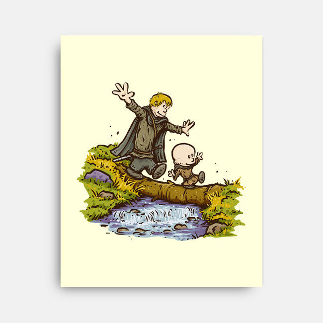 The Hedge Knight And The Egg-None-Stretched-Canvas-kg07