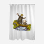 The Hedge Knight And The Egg-None-Polyester-Shower Curtain-kg07