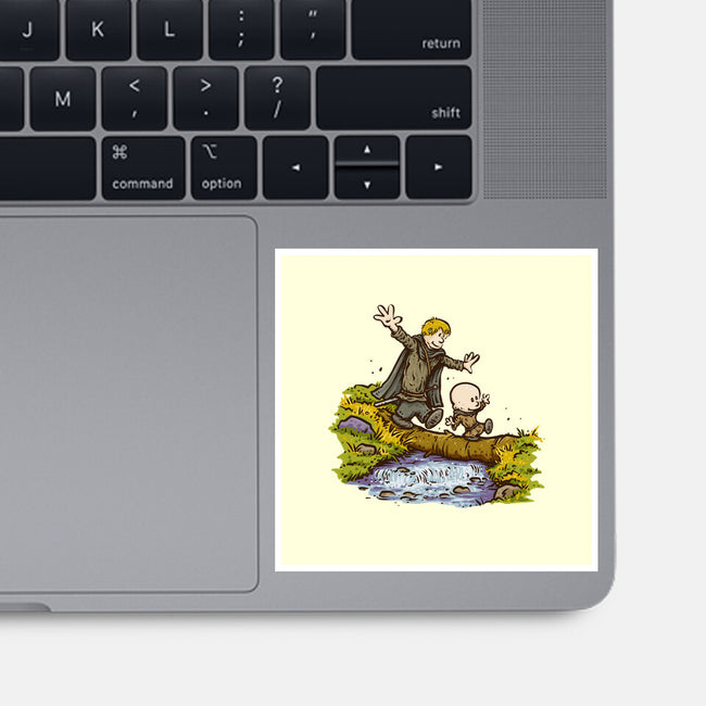 The Hedge Knight And The Egg-None-Glossy-Sticker-kg07