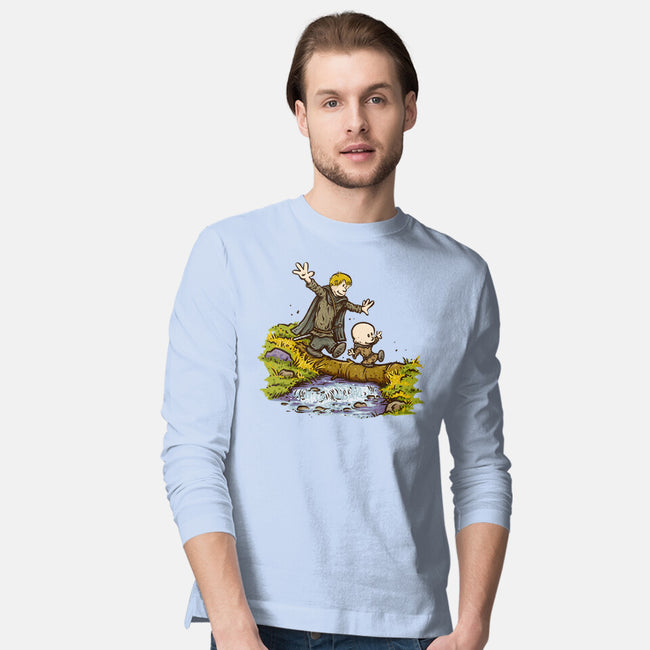 The Hedge Knight And The Egg-Mens-Long Sleeved-Tee-kg07