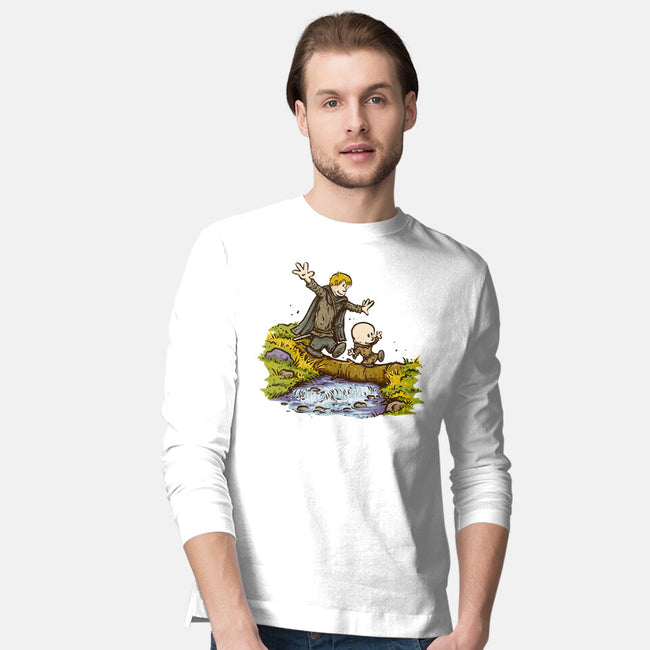 The Hedge Knight And The Egg-Mens-Long Sleeved-Tee-kg07