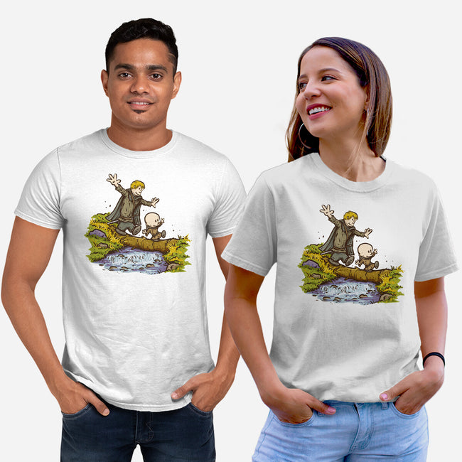 The Hedge Knight And The Egg-Unisex-Basic-Tee-kg07