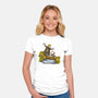 The Hedge Knight And The Egg-Womens-Fitted-Tee-kg07