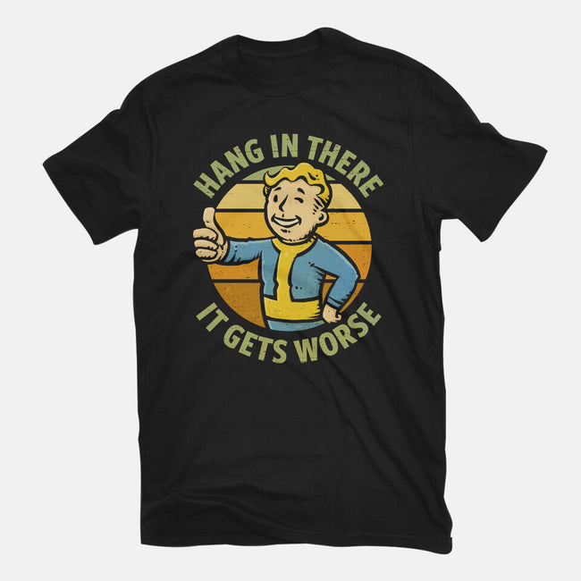 It Really Does Get Worse-Mens-Basic-Tee-kg07