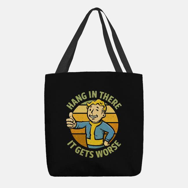 It Really Does Get Worse-None-Basic Tote-Bag-kg07